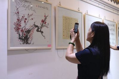 廊坊大城:2019年书法美术培训成果展举行